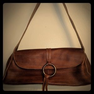 Leather tasle purse